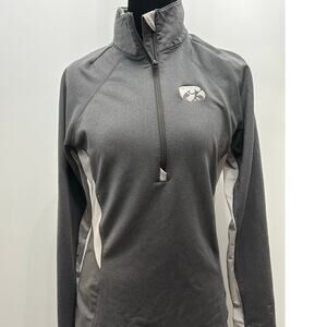 Under Armour Iowa Hawkeyes ColdGear 1/4 Zip Pullover Womens Medium